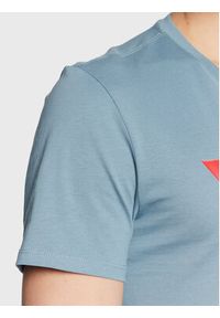 Guess T-Shirt Original Logo M2YI71 I3Z11 Niebieski Slim Fit. Kolor: niebieski. Materiał: bawełna #4