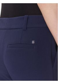 Hugo - HUGO Spodnie materiałowe Hedima-1 50544742 Granatowy Slim Fit. Kolor: niebieski. Materiał: syntetyk #4