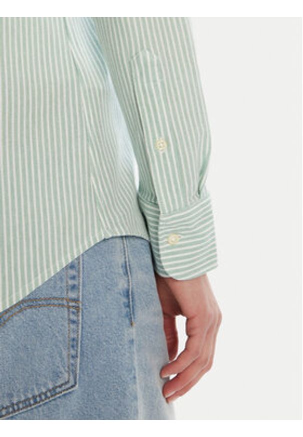 Polo Ralph Lauren Koszula 211910131011 Zielony Classic Fit. Typ kołnierza: polo. Kolor: zielony. Materiał: bawełna