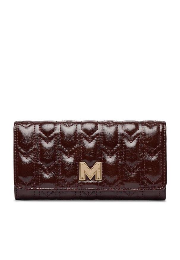 MEXX Portfel CEO-MEXX-W1-001-AW26 Brązowy ciemny. Kolor: brązowy. Materiał: skóra