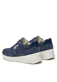 Geox Sneakersy D Desya D3500A 022NF C4002 Granatowy. Kolor: niebieski. Materiał: zamsz, skóra #4