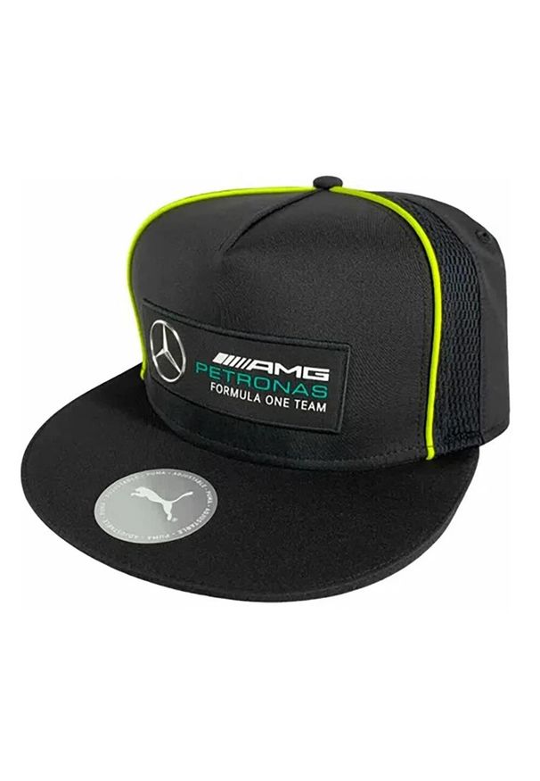 Czapka Męska Puma Mercedes MAPF1 FB Cap. Kolor: czarny. Styl: elegancki