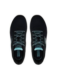 skechers - Skechers Sneakersy Go Walk 7-Cosmic Waves 125215/BKTQ Czarny. Kolor: czarny. Materiał: mesh, materiał