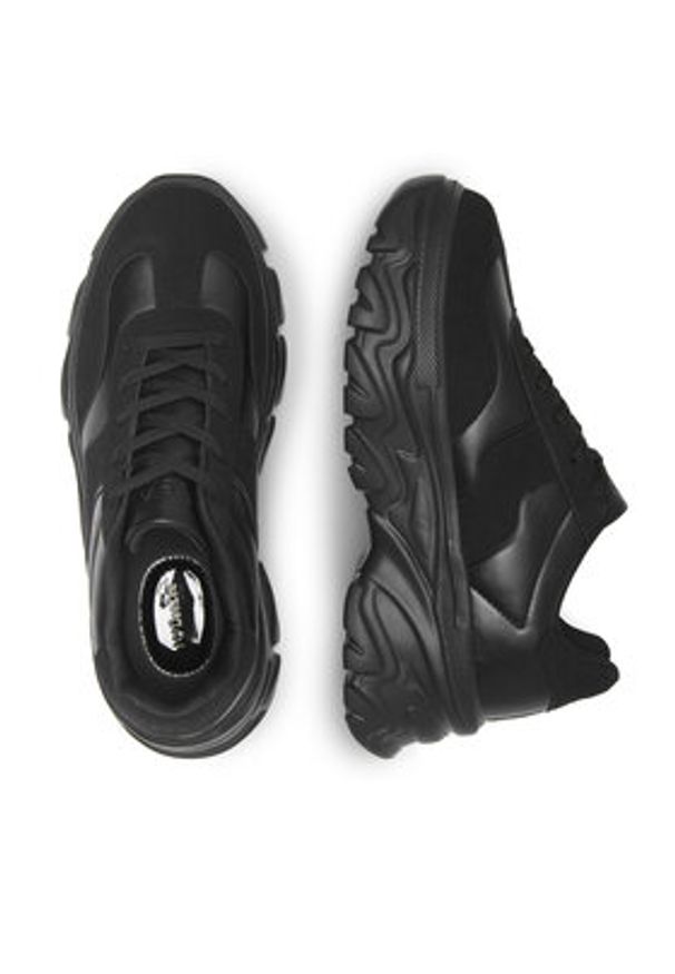 DeeZee Sneakersy Aarna WAG1370802A Czarny. Kolor: czarny. Materiał: syntetyk