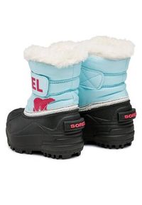 sorel - Sorel Śniegowce Toddler Snow Commander NV1960-428 Błękitny. Kolor: niebieski. Materiał: materiał #4