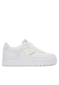 Guess Sneakersy FLJMI6 FAL12 Biały. Kolor: biały. Materiał: skóra