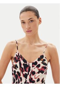 YAS Sukienka letnia Savanna 26035342 Beżowy Regular Fit. Kolor: beżowy. Materiał: wiskoza. Sezon: lato #3