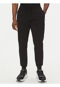 EA7 Emporio Armani Spodnie dresowe 7M000097 AF12116 UC001 Czarny Regular Fit. Kolor: czarny. Materiał: bawełna