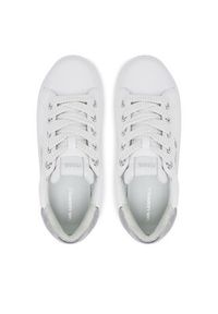 Karl Lagerfeld - KARL LAGERFELD Sneakersy KL67518 Biały. Kolor: biały. Materiał: skóra