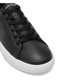 Calvin Klein Sneakersy Vulc Lace Up Lth HW0HW02214 Czarny. Kolor: czarny. Materiał: skóra #3