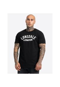 Koszulka Lonsdale Bradfield. Kolor: czarny. Materiał: bawełna #1