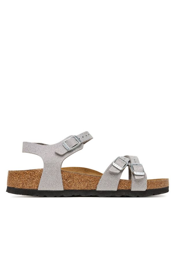 Sandały Birkenstock. Kolor: srebrny