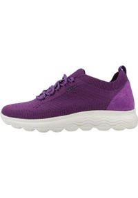Tenisówki Geox Model D Spherica A Kolor Fioletowy. Kolor: fioletowy. Materiał: tkanina, skóra