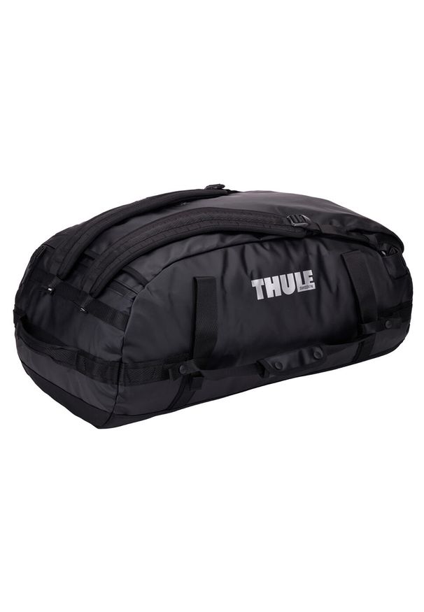 THULE - Torba podróżna Thule Chasm 70 L - black/black. Kolor: czarny