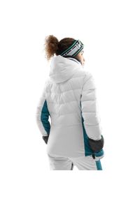 SIROKO - Damska kurtka narciarska Sporty zimowe Siroko W7-W Anniviers. Kolor: biały. Materiał: materiał, softshell. Sezon: zima. Sport: narciarstwo