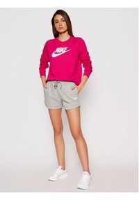 Nike Szorty sportowe Sportswear Essential CJ2158 Szary Standard Fit. Kolor: szary. Materiał: bawełna #2