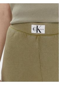 Calvin Klein Jeans Spodnie dresowe J20J223126 Zielony Regular Fit. Kolor: zielony. Materiał: bawełna #3