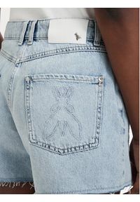 Patrizia Pepe Szorty jeansowe 2P1744/D070-CB21 Niebieski jasny Regular Fit. Kolor: niebieski. Materiał: bawełna #4