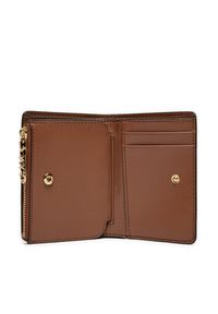 MICHAEL Michael Kors Mały Portfel Damski 32S4G8ED7V Brązowy. Kolor: brązowy. Materiał: skóra #4