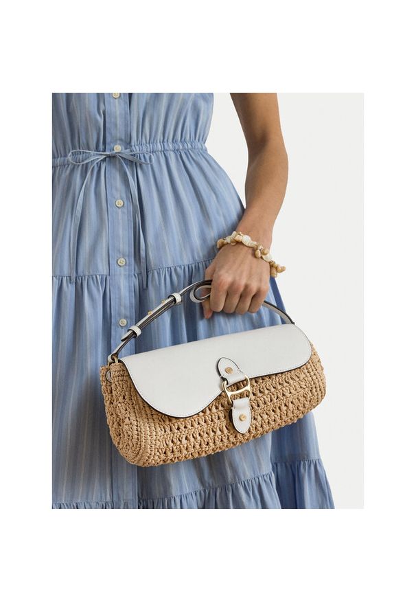 Lauren Ralph Lauren - Torebka LAUREN RALPH LAUREN. Kolor: brązowy