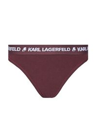 Karl Lagerfeld - KARL LAGERFELD Komplet 3 par stringów A1W47158 Kolorowy. Materiał: bawełna. Wzór: kolorowy #5
