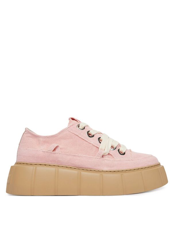Sneakersy Inuikii. Kolor: różowy