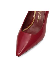 Gino Rossi Szpilki NEL-SLT623-61 Czerwony. Kolor: czerwony. Materiał: skóra, lakier. Obcas: na szpilce #4