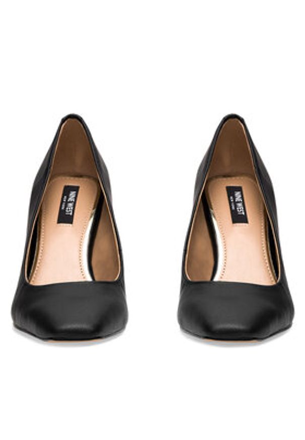 Nine West Czółenka 905901 Czarny. Kolor: czarny. Materiał: syntetyk