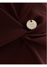 Rinascimento Spódnica midi CFC0125416003 Brązowy Regular Fit. Kolor: brązowy. Materiał: syntetyk #4