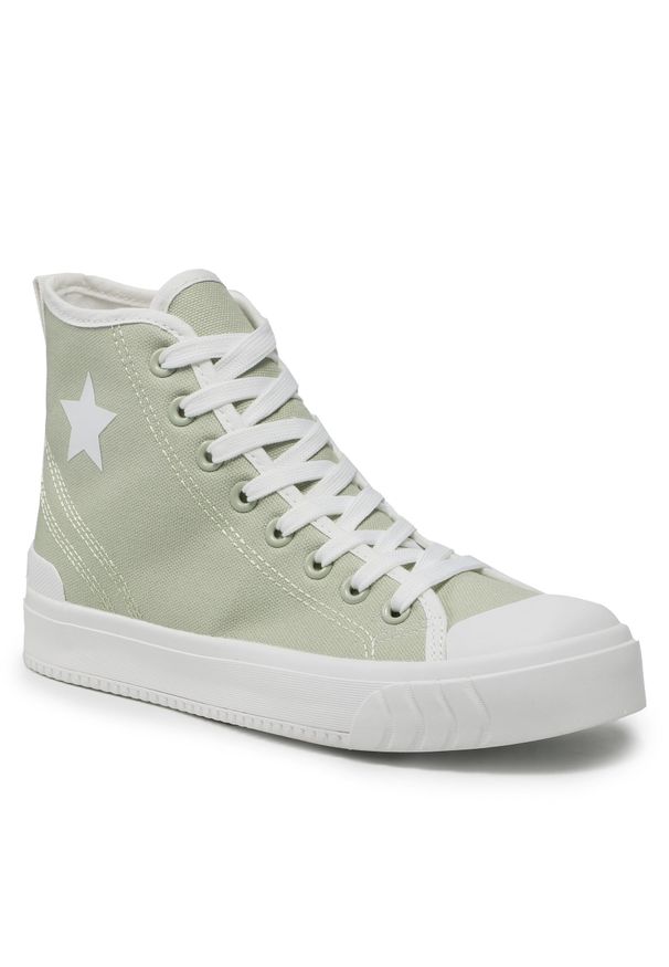 Trampki Jenny Fairy WSS20428-01 Green. Kolor: zielony. Materiał: materiał