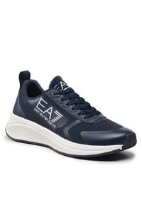 EA7 Emporio Armani Sneakersy X8X125 XK303 R649 Granatowy. Kolor: niebieski. Materiał: materiał #5