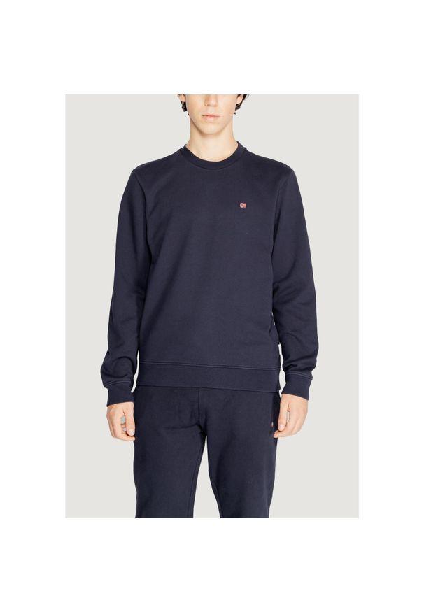 Napapijri - Bluza Mężczyzna NAPAPIJRI BALIS CREW 1. Kolor: niebieski. Materiał: poliester, bawełna