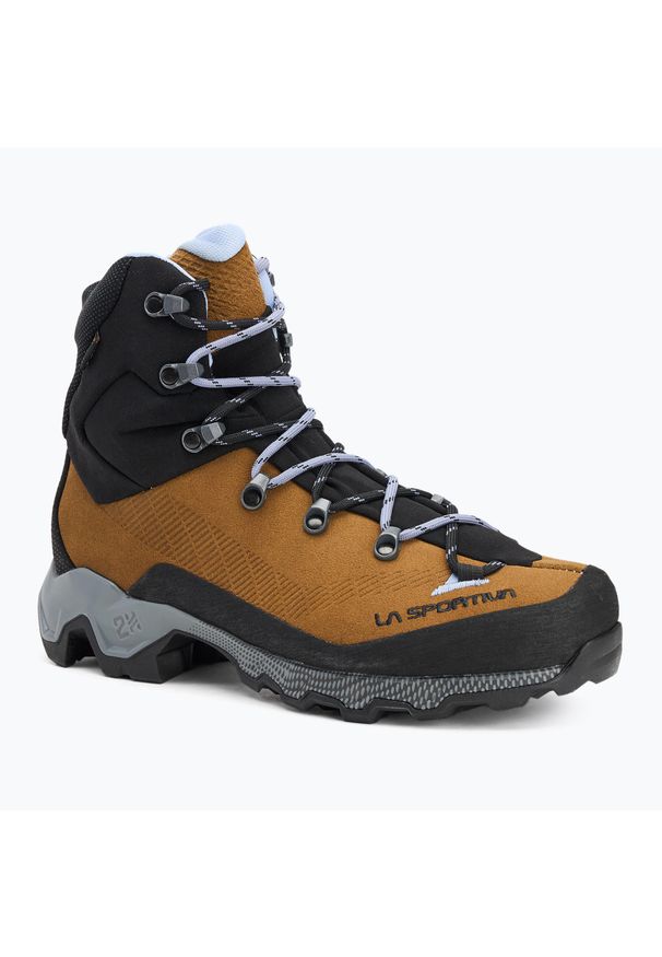 LA SPORTIVA - Buty trekkingowe damskie La Sportiva Aequilibrium Trek GTX. Kolor: brązowy. Styl: sportowy