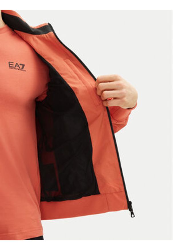 EA7 Emporio Armani Kurtka przejściowa 7M000424 AF13569 U3010 Pomarańczowy Regular Fit. Kolor: pomarańczowy. Materiał: syntetyk