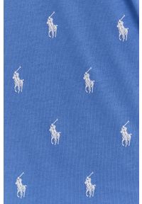 Polo Ralph Lauren Spodnie piżamowe 714830279003 męskie wzorzysta. Kolor: niebieski. Materiał: dzianina #3