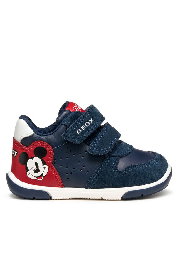 Sneakersy Geox. Kolor: niebieski