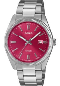Zegarek Casio Zegarek męski Casio MTP-1302PD-4AVEF srebrny. Kolor: srebrny #1