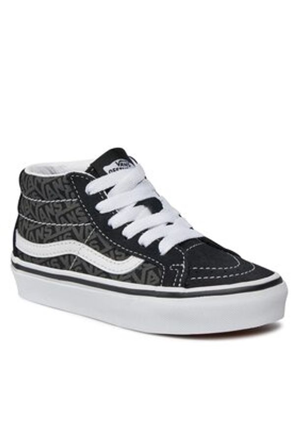 Vans Tenisówki Sk8-Mid Reissue VN000BVP6BT1 Czarny. Kolor: czarny. Materiał: materiał