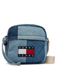 Tommy Jeans Saszetka Tjm Denim Patchwork Reporter AM0AM14287 Niebieski. Kolor: niebieski. Materiał: materiał #4