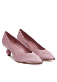 Weekend Max Mara Czółenka Renzasatin 2515521055600 Różowy. Kolor: różowy. Materiał: materiał #3