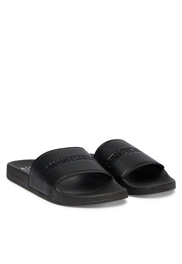 Armani Exchange Klapki XM002887 AF22832 UC001 Czarny. Kolor: czarny. Materiał: syntetyk