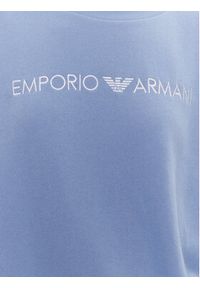 Emporio Armani Underwear Bluza 164675 3R268 00291 Niebieski Regular Fit. Kolor: niebieski. Materiał: syntetyk, bawełna #4