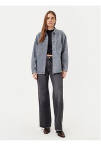 only - ONLY Kurtka jeansowa Emmie 15336153 Szary Regular Fit. Kolor: szary. Materiał: bawełna #5