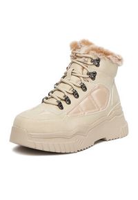 DeeZee Trzewiki HX24021-1 Beżowy. Kolor: beżowy. Materiał: materiał #3