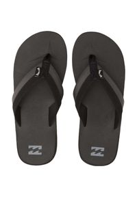 Japonki plażowe męskie Billabong All Day Impact. Okazja: na plażę. Kolor: czarny. Styl: sportowy