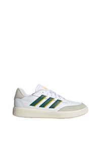 Adidas - Buty Courtblock. Okazja: na co dzień. Kolor: zielony, biały, wielokolorowy, żółty. Sport: turystyka piesza