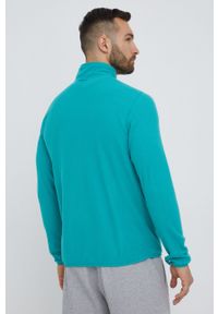 The North Face bluza sportowa 100 Glacier męska kolor turkusowy gładka. Kolor: turkusowy. Materiał: polar, materiał, włókno. Wzór: gładki. Styl: sportowy #3