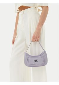 Calvin Klein Jeans Torebka Ck Shoulder Bag IU0IU00696 Fioletowy. Kolor: fioletowy #4