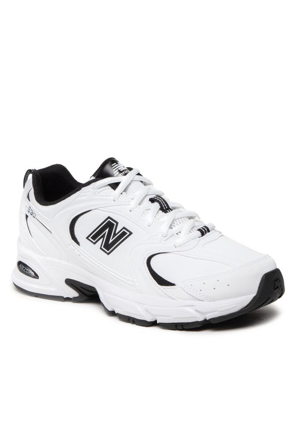 Sneakersy New Balance MR530SYB Biały. Kolor: biały. Materiał: skóra