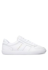 TOMMY HILFIGER - Tommy Hilfiger Sneakersy Tribeca Sneaker FM0FM06083 Biały. Kolor: biały. Materiał: skóra #1